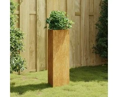 Sodo lovelis, 30x26x75cm, Corten plienas