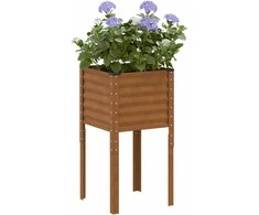 Sodo lovelis, 45x45x88cm, plienas