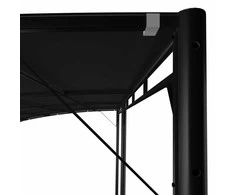 Sodo markizė nuo saulės, antracito spalvos, 6x3x2,55m