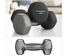 Songmics 2 hantelių rinkinys 2 x 4kg