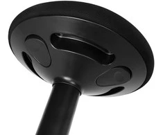 Songmics Darbo taburetė 50-65 cm juoda