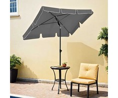 Songmics Dvigubas skėtis 460 x 270 cm, ypač didelis skėtis, sodo skėtis