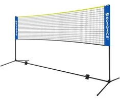 Songmics Lengvai surenkamas reguliuojamo aukščio badmintono tinklas