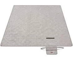 Songmics Pikniko antklodė 200 x 200 cm, skalbiama skalbimo mašinoje Chaki spalvos