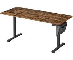 Songmics Reguliuojamo aukščio elektrinis stalas 60 x 160 x (72-120) cm