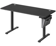Songmics Reguliuojamo aukščio elektrinis stalas 60 x 140 x (72-120) cm