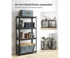 Songmics Stovinti lentyna 40 x 80 x 160 cm su 4 reguliuojamomis lentynomis