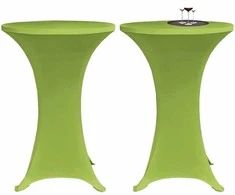 Staltiesės, 4vnt., žalios sp., 80 cm, įtempiamos (2x131433)