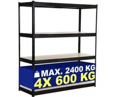 Mville Sunkiojo krovinio lentynos 160x60x180 cm
