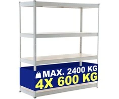 Mville Sunkiojo krovinio lentynos 160x60x180 cm