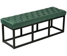 Mville Sėdimoji sofa Polson Velvet Juodas 120 cm