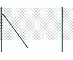 Tinklinė tvora, žalios spalvos, 0,8x25m