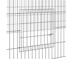 Triušių narvas, 5 segmentai, 541x109x54cm, galvanizuota geležis