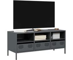 TV staliukas Televizoriaus spintelė, antracito, 101,5x39x43,5cm, plienas
