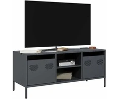 TV staliukas Televizoriaus spintelė, antracito, 101,5x39x43,5cm, plienas