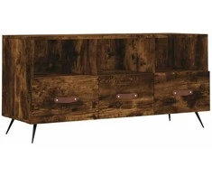 TV staliukas Televizoriaus spintelė, dūminio ąžuolo, 102x36x50cm, mediena
