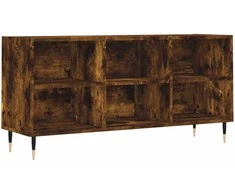 TV staliukas Televizoriaus spintelė, dūminio ąžuolo, 103,5x30x50cm, mediena