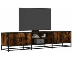 TV staliukas Televizoriaus spintelė, dūminio ąžuolo, 180x35x41cm, mediena