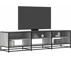 TV staliukas Televizoriaus spintelė, pilka ąžuolo, 180x40x46cm, mediena