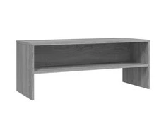 TV staliukas Televizoriaus spintelė, pilka ąžuolo, 100x40x40cm, mediena
