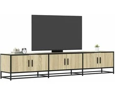 TV staliukas Televizoriaus spintelė, sonoma ąžuolo, 210x35x41cm, mediena