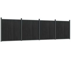 Tvoros segmentas, pilkos spalvos, 699x186cm, WPC