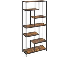 Songmics Vasagle 180 cm aukščio knygų spinta