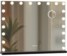 Veidrodis makiažui „Norlina“ be „Bluetooth“