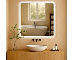 Vonios veidrodis Jericho 80x80 be Bluetooth