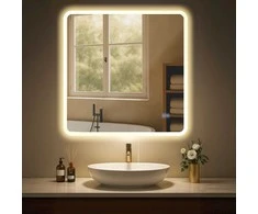 Vonios veidrodis Jericho 80x80 be Bluetooth