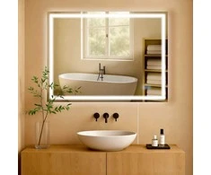 Vonios veidrodis Jaffrey 60x80 be Bluetooth
