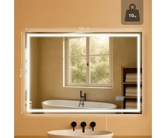 Clp Trading Vonios veidrodis Jaffrey 70x100 be Bluetooth