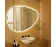 Vonios veidrodis Almafie 65x75 su „Bluetooth“
