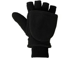 Atlenkiamos kumštinės pirštinės vyrams Thermal fleece pirštinės Heat Keeper, juodos