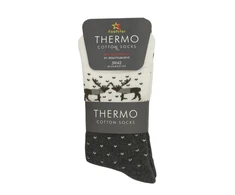 Frotinės termo kojinės moterims Footstar Thermo 68305, 3 poros, pilkos