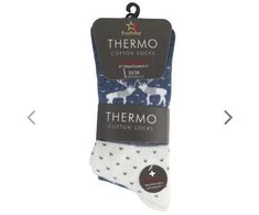 Frotinės termo kojinės moterims Footstar Thermo 68305, 3 poros, mėlynos