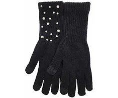 Ilgos pirštinės moterims Rak R-204, juodos, 21 cm