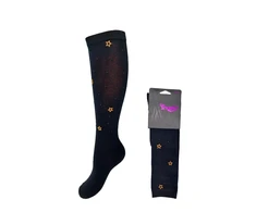 Kojinės iki kelių su papuošimais mergaitėms be Snazzy SK-42, žvaigždė