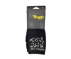 Kojinės iki kelių su papuošimais moterims Be Snazzy SK-34, juodos