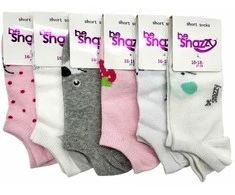 Kojinės mergaitėms be Snazzy ST-21, 6 poros