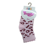 Kojinės mergaitėms su ABS be Snazzy SK-02, leopard
