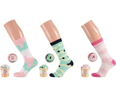 Kojinės moterims ledų puodelyje Ice cream socks 1, 36-41