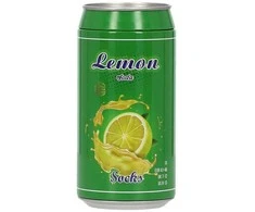 Kojinės skardinėje Apollo soda Socks, Lemon