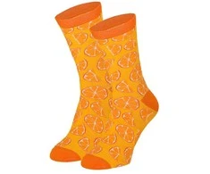 Kojinės skardinėje Apollo soda Socks, Oranžinis