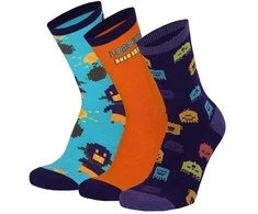 Kojinės vaikams Apollo Komputer socks, Pultas 3 por.