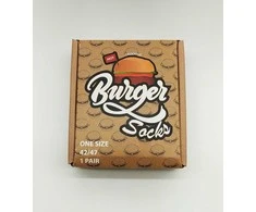 Kojinės vyrams Burger socks, You’re the cheese to my burger