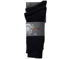 Merino vilnos klasikinės kojinės vyrams Apollo, 3 poros, tamsiai mėlynos