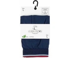 Modaliniai apatiniai vyrams Clark Crown 1936 Boxershort hipster, mėlyni