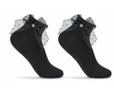 Moteriškos kojinės su papuošimais be Snazzy SK-35, (d.36-41)