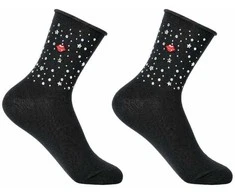 Moteriškos kojinės su papuošimais be Snazzy SK-36